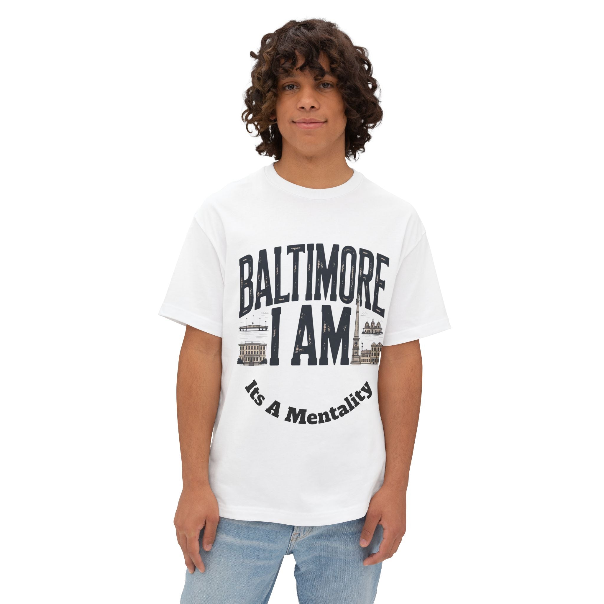 Baltimore I Am Unisex Oversized Tee, Trendy Graphic T-Shirt for City Lovers, Comfortable Casual Wear, Perfect Gift for Friends, Summer [...]