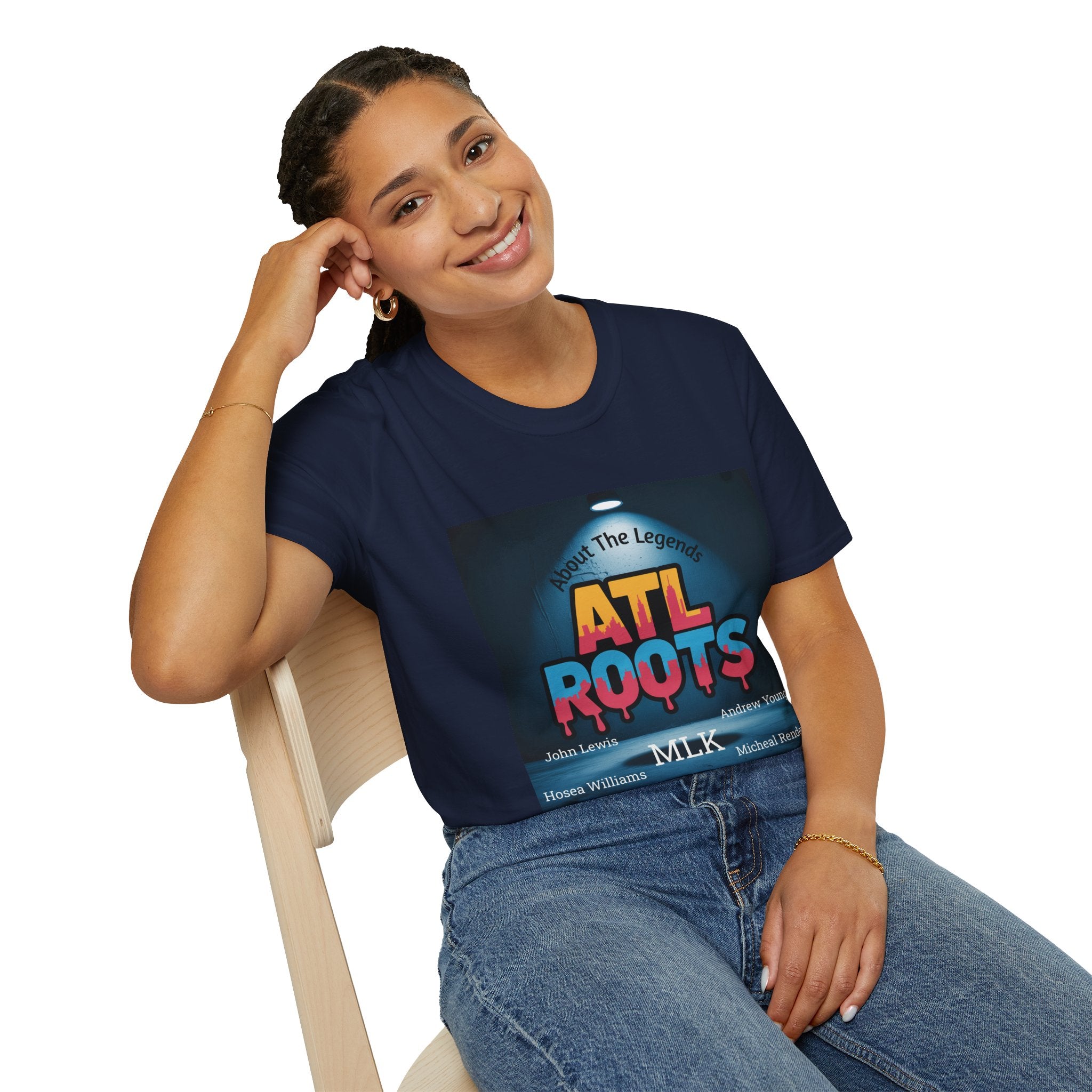 ATL Roots Graphic T-Shirt — "About The Legends" Retro Music Tee
