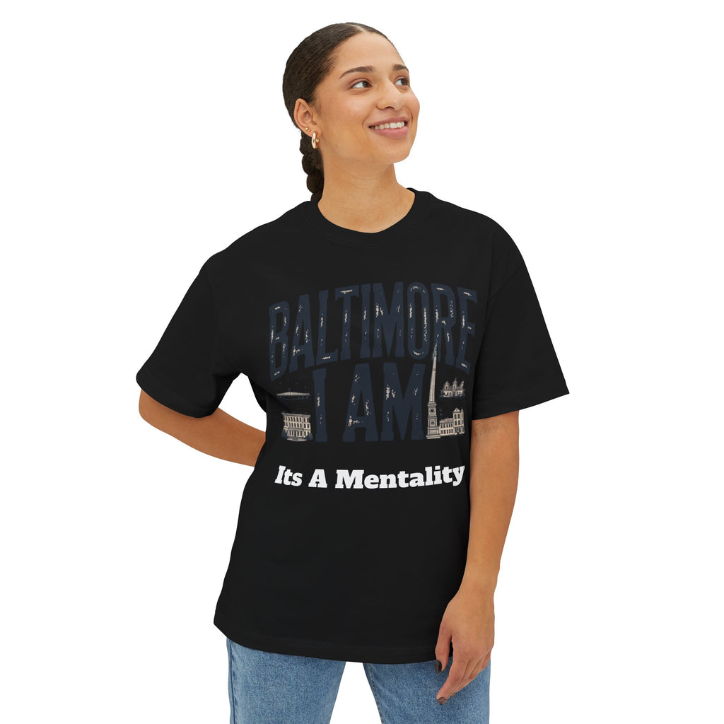 Baltimore I Am Unisex Oversized Tee, Trendy Graphic T-Shirt for City Lovers, Comfortable Casual Wear, Perfect Gift for Friends, Summer [...]