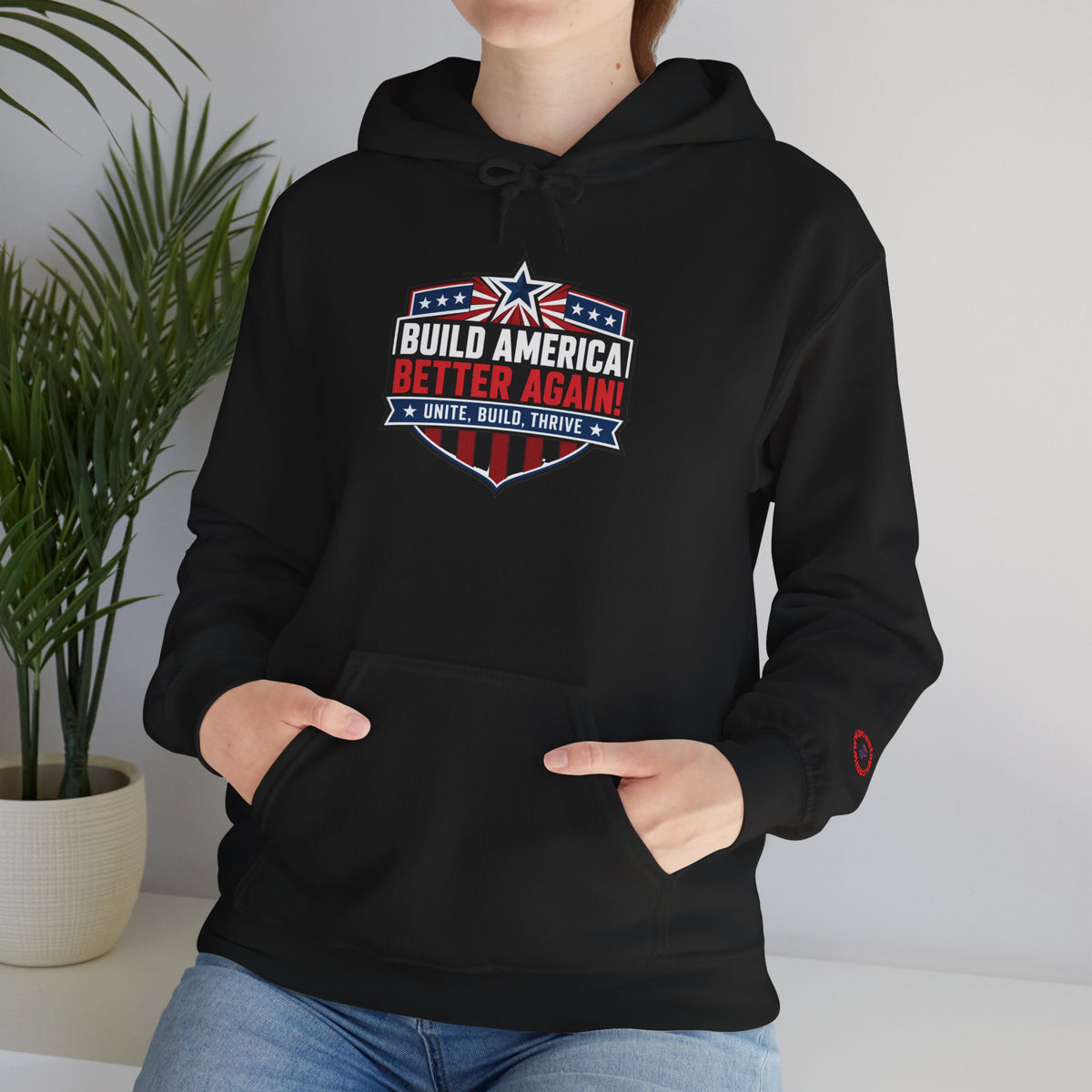 Build America Better Again Patriotic Hoodie