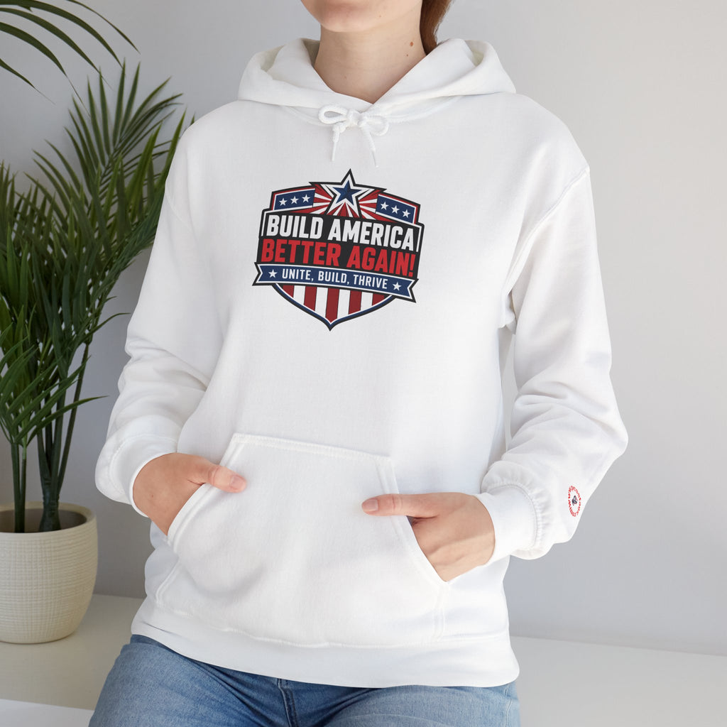 Build America Better Again Patriotic Hoodie