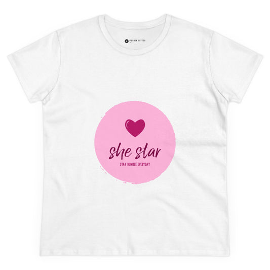 Women's Midweight Cotton Tee