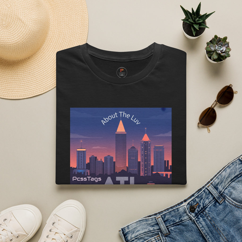 ATL Skyline T‑Shirt — 'About The Luv' Atlanta Cityscape Tee