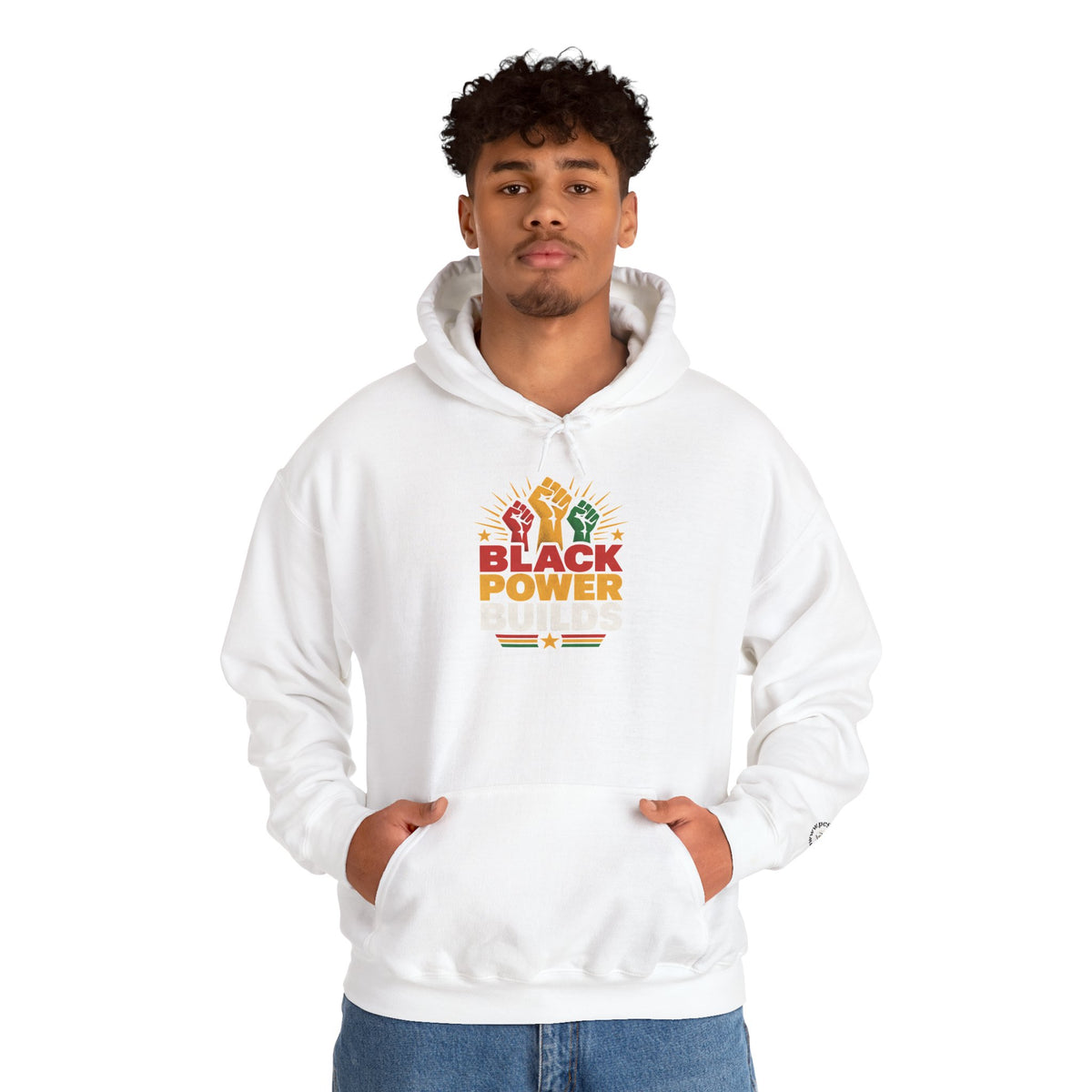 Black Power Graphic Hoodie