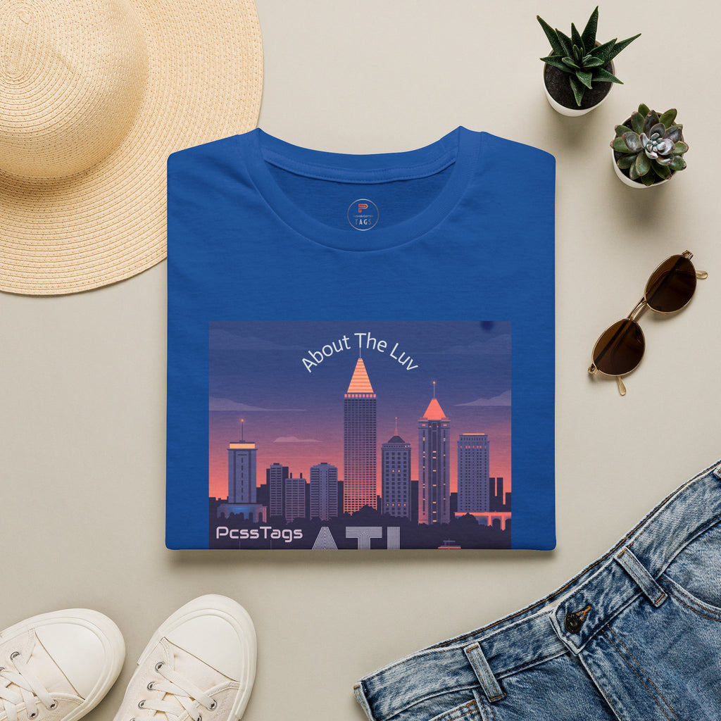 ATL Skyline T‑Shirt — 'About The Luv' Atlanta Cityscape Tee