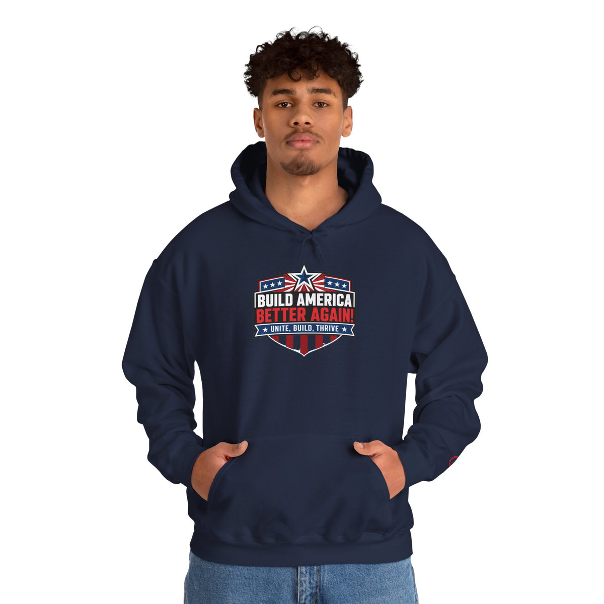 Build America Better Again Patriotic Hoodie