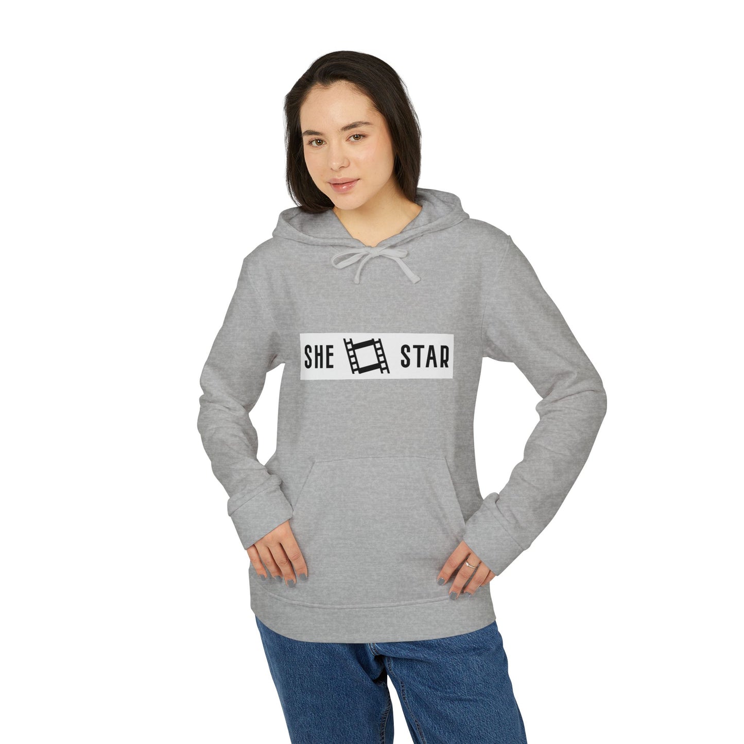 she star tags / adidas® Fleece Hoodie