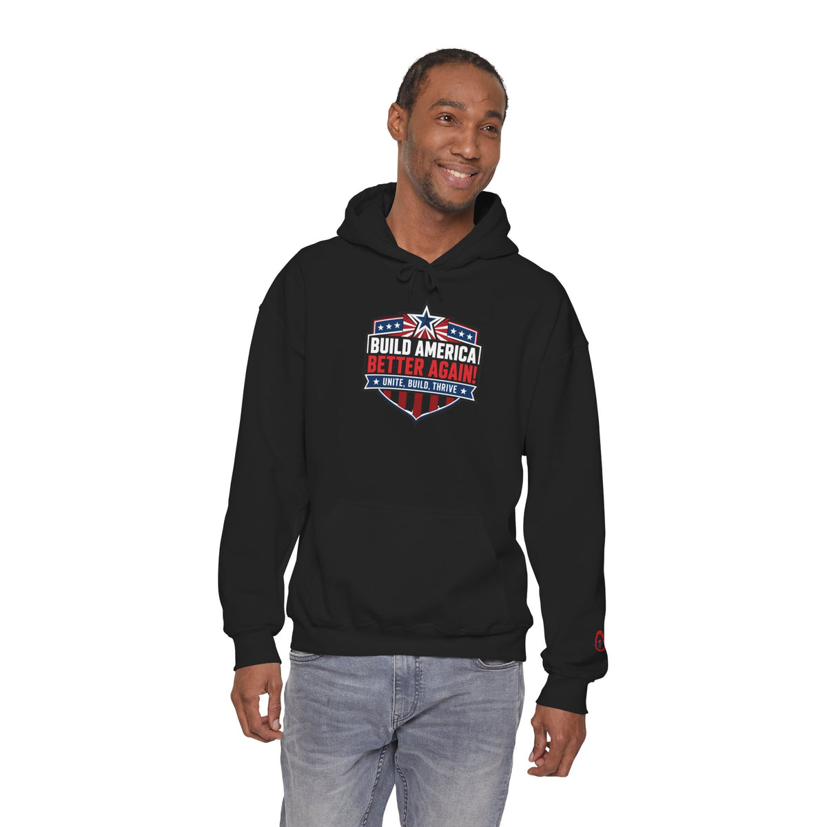 Build America Better Again Patriotic Hoodie