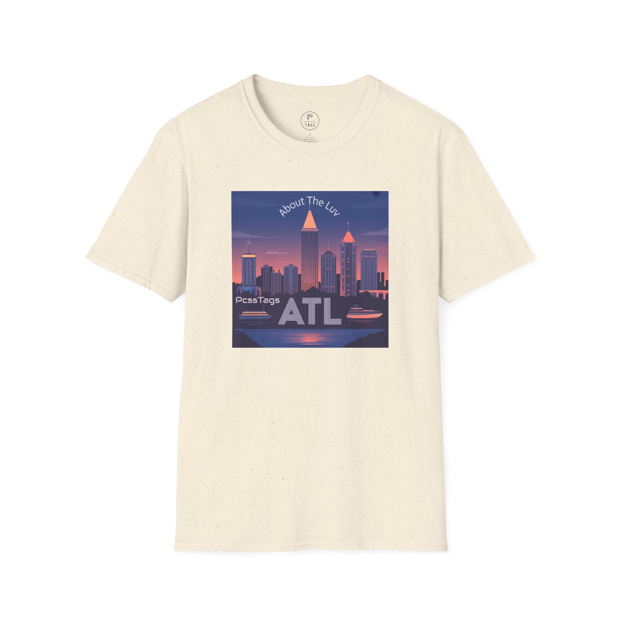 ATL Skyline T‑Shirt — 'About The Luv' Atlanta Cityscape Tee