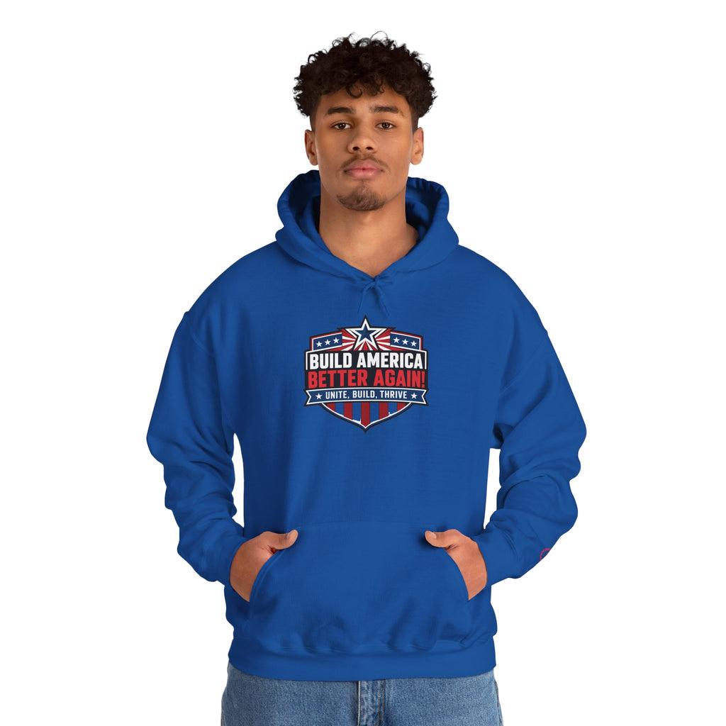 Build America Better Again Patriotic Hoodie