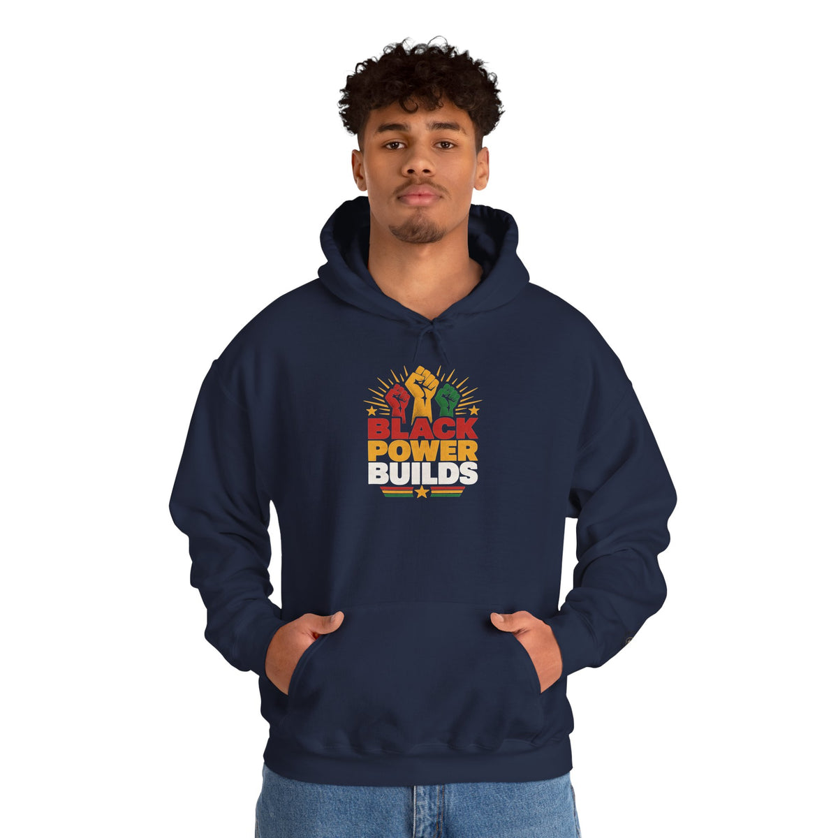 Black Power Graphic Hoodie