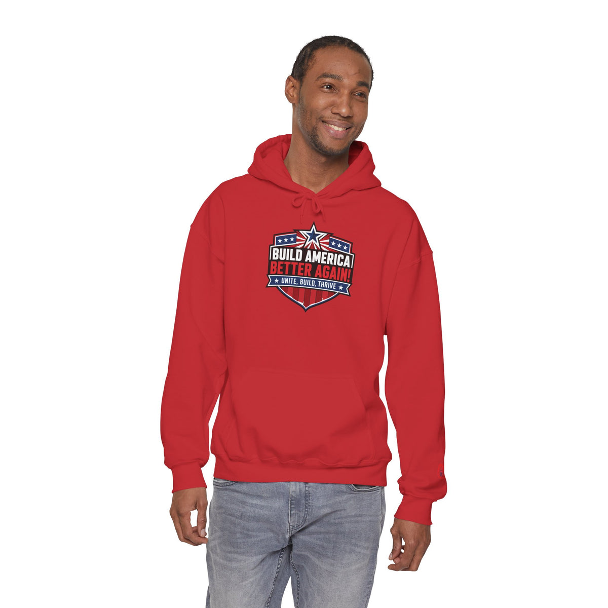 Build America Better Again Patriotic Hoodie
