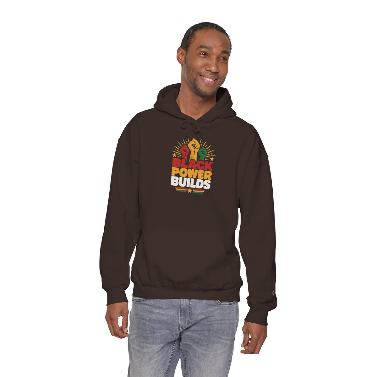 Black Power Graphic Hoodie