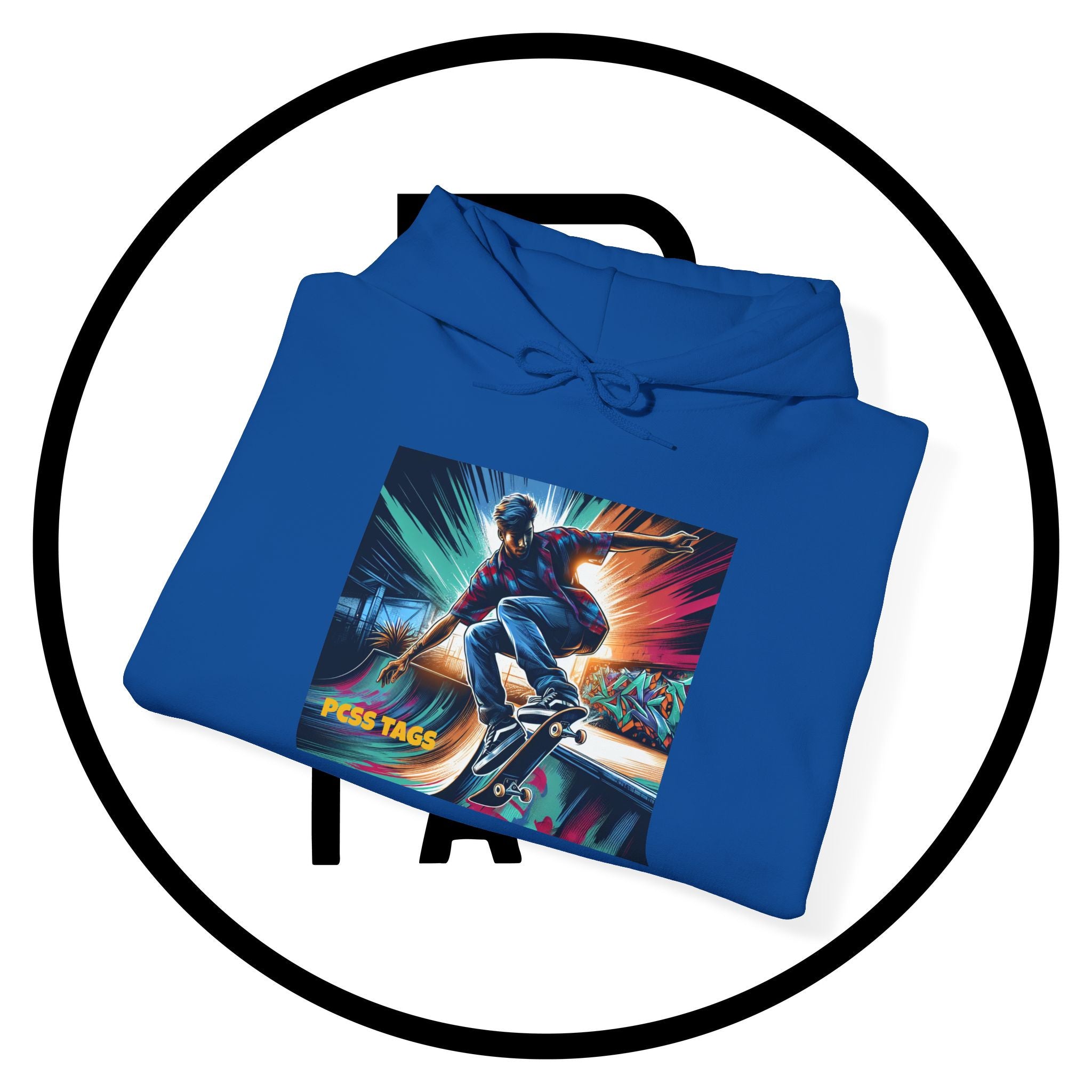 Skateboarder Vibes Hoodie