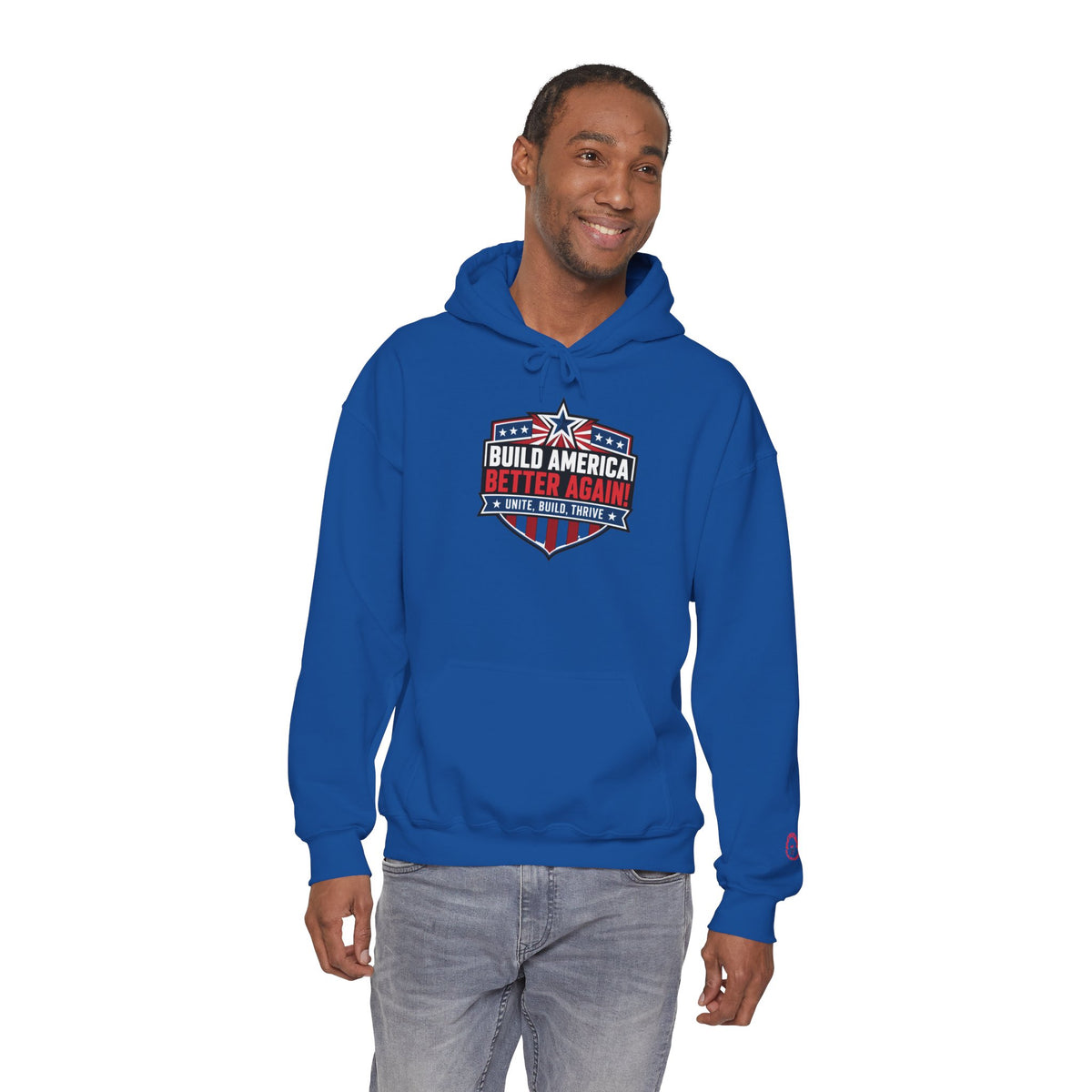 Build America Better Again Patriotic Hoodie