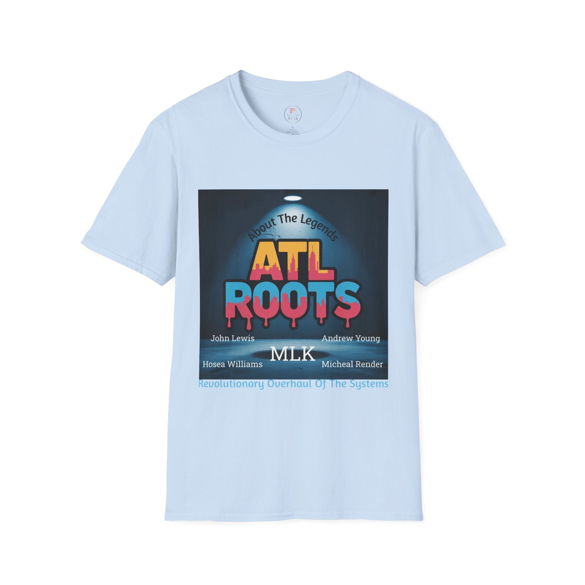 ATL Roots Graphic T-Shirt — "About The Legends" Retro Music Tee