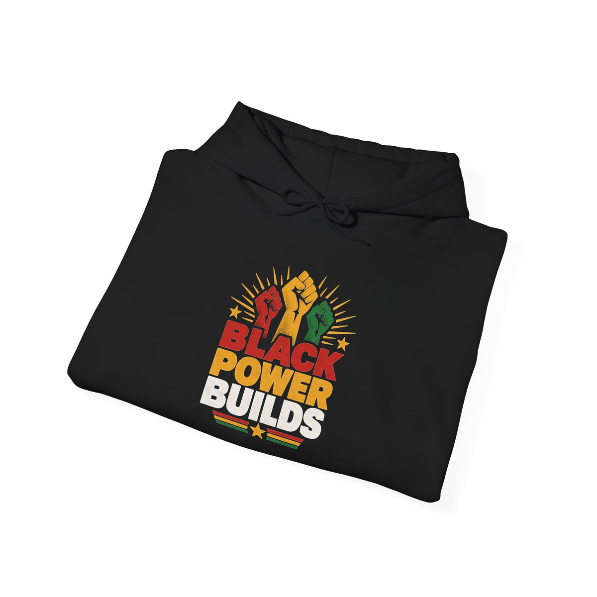 Black Power Graphic Hoodie