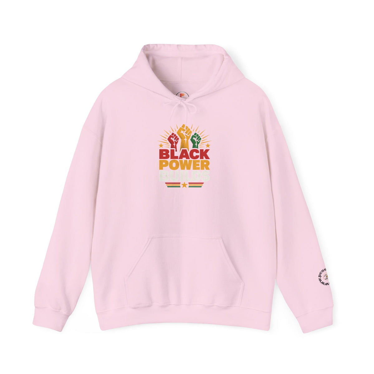 Black Power Graphic Hoodie