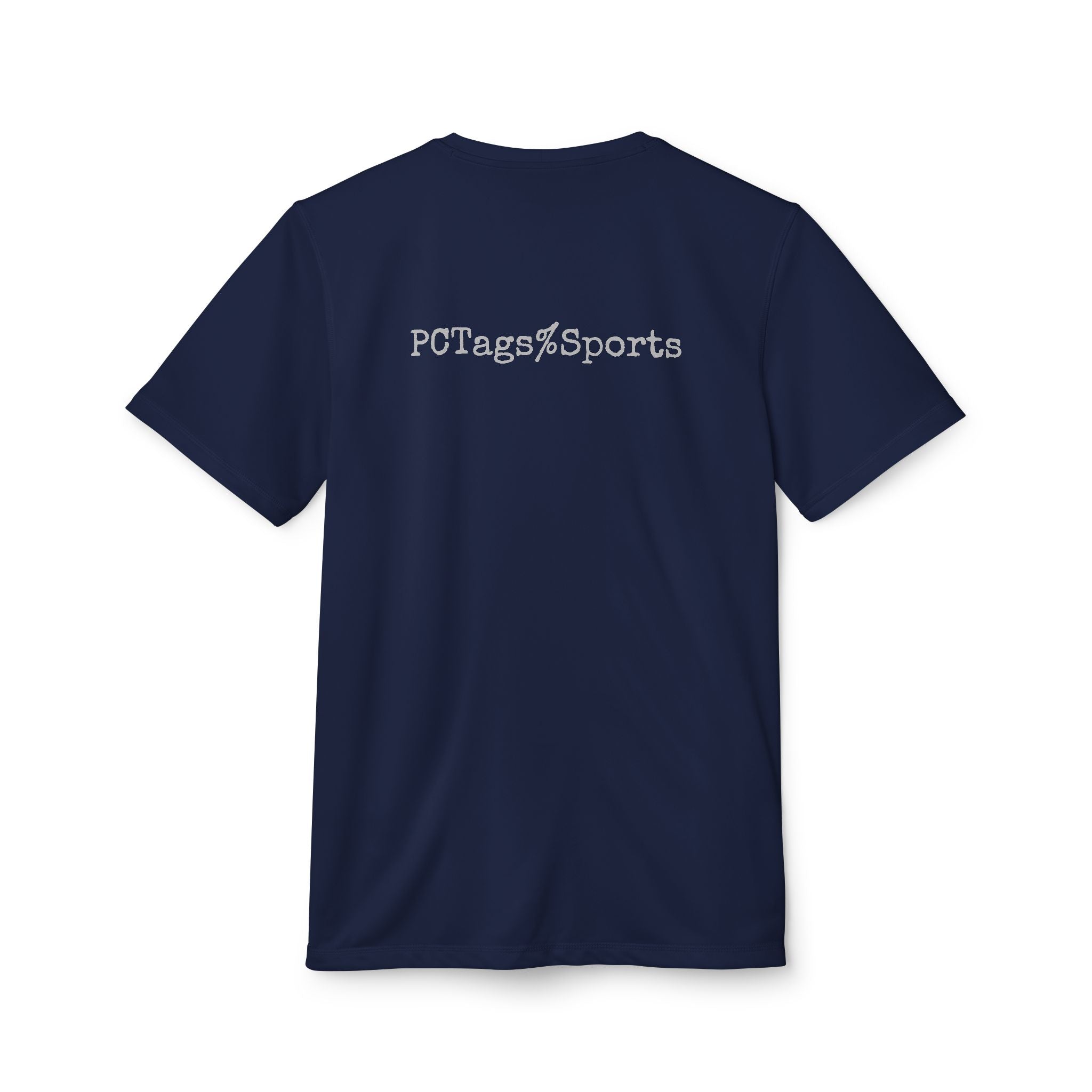 Sport T-shirt with Pushin Cotten Tags Royalty logo and adidas arm logo