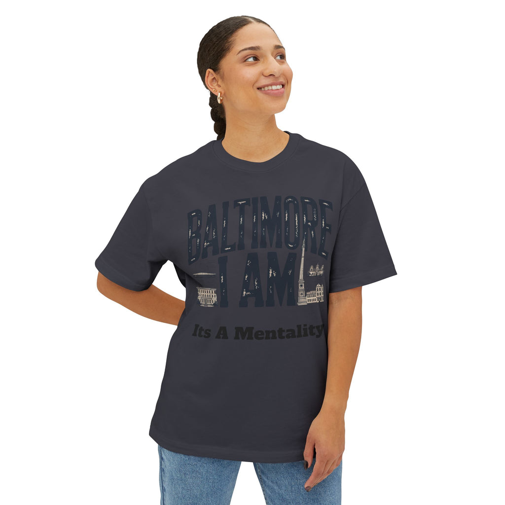 Baltimore I Am Unisex Oversized Tee, Trendy Graphic T-Shirt for City Lovers, Comfortable Casual Wear, Perfect Gift for Friends, Summer [...]