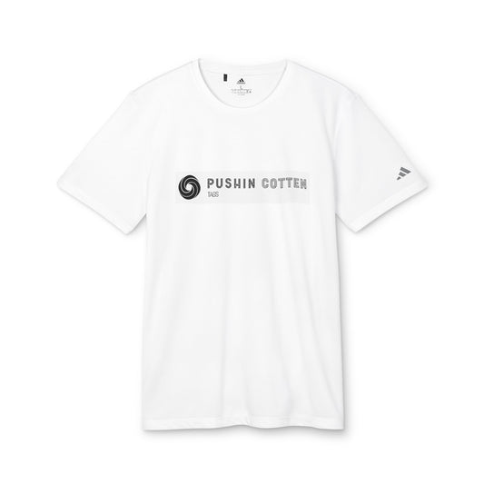 pushin cotten tags / adidas® Sport T-shirt