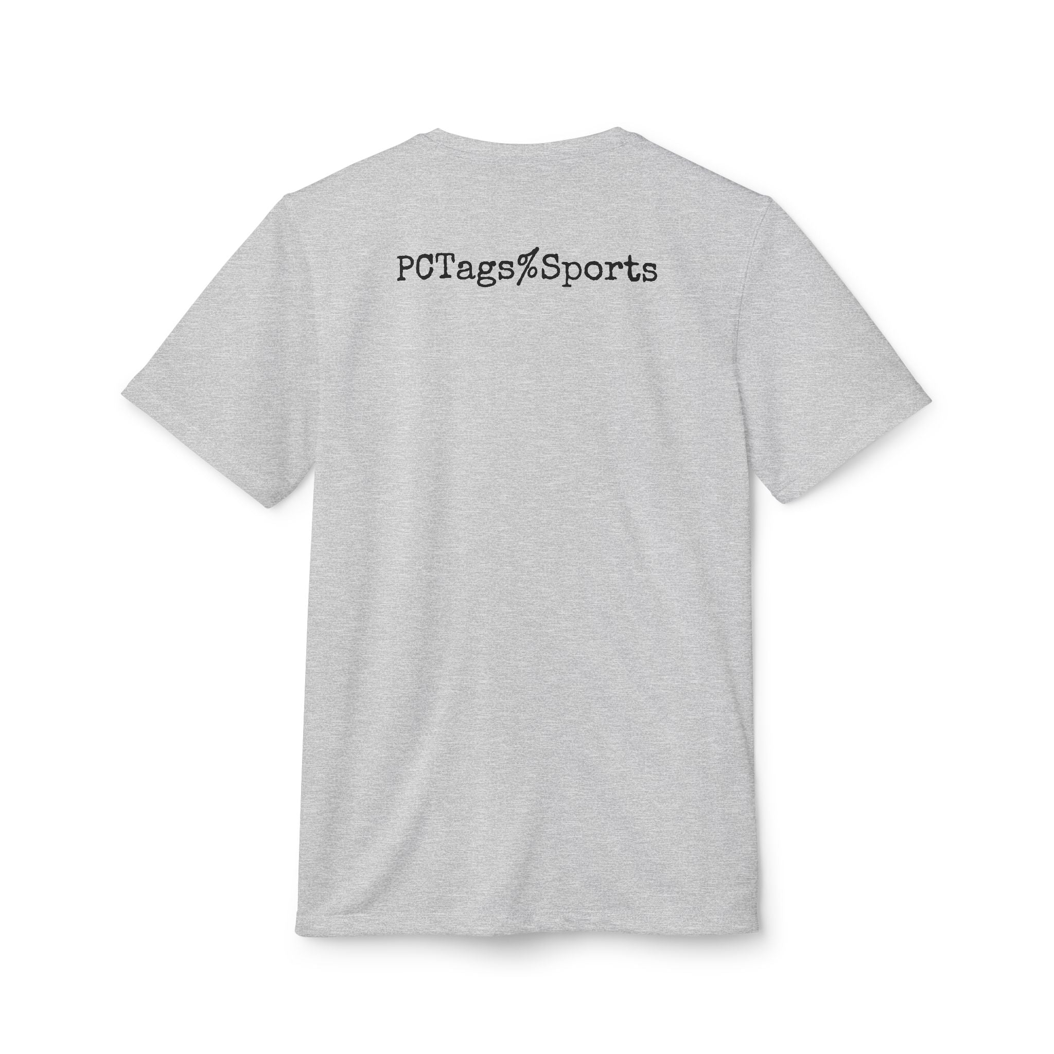 Sport T-shirt with Pushin Cotten Tags Royalty logo and adidas arm logo