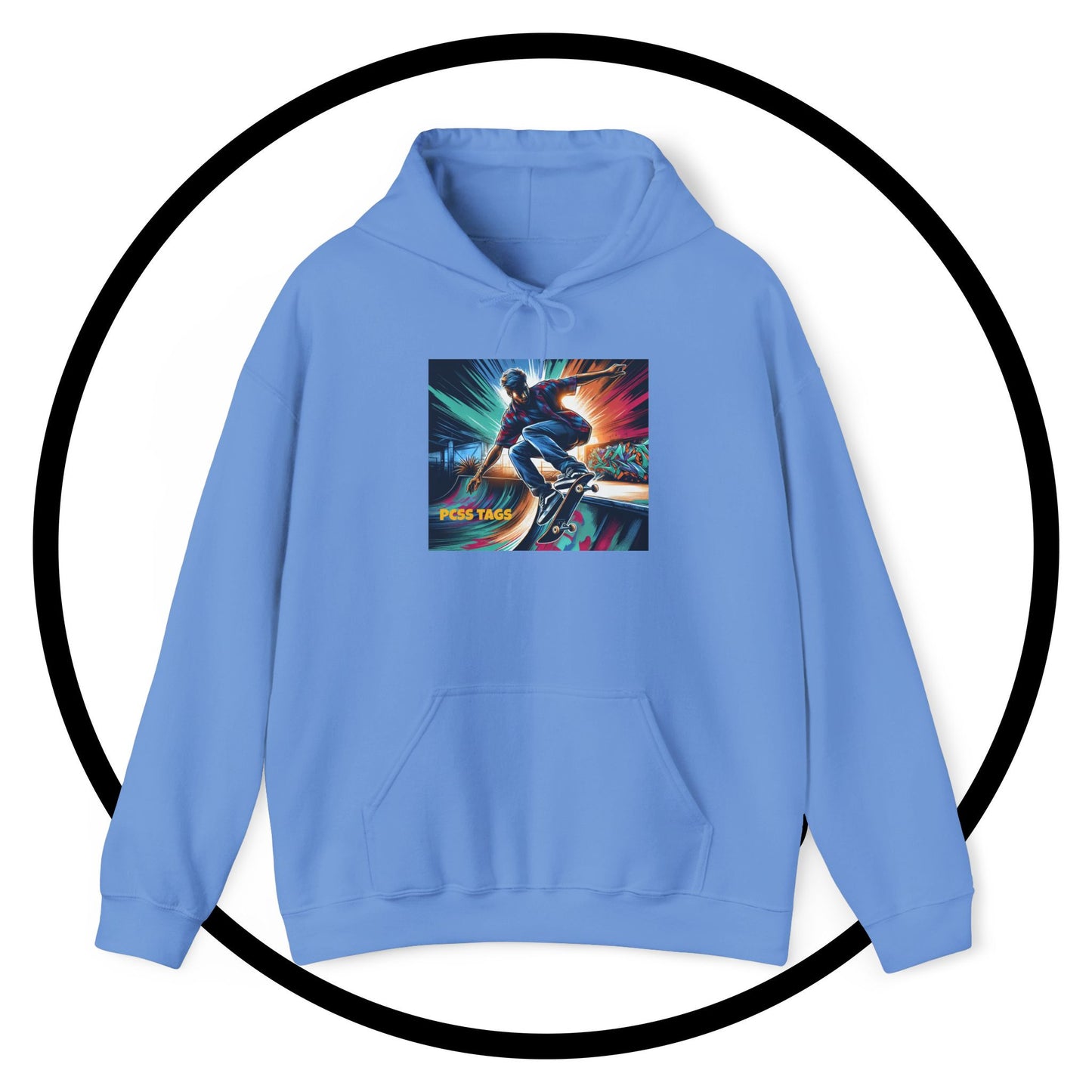 Skateboarder Vibes Hoodie