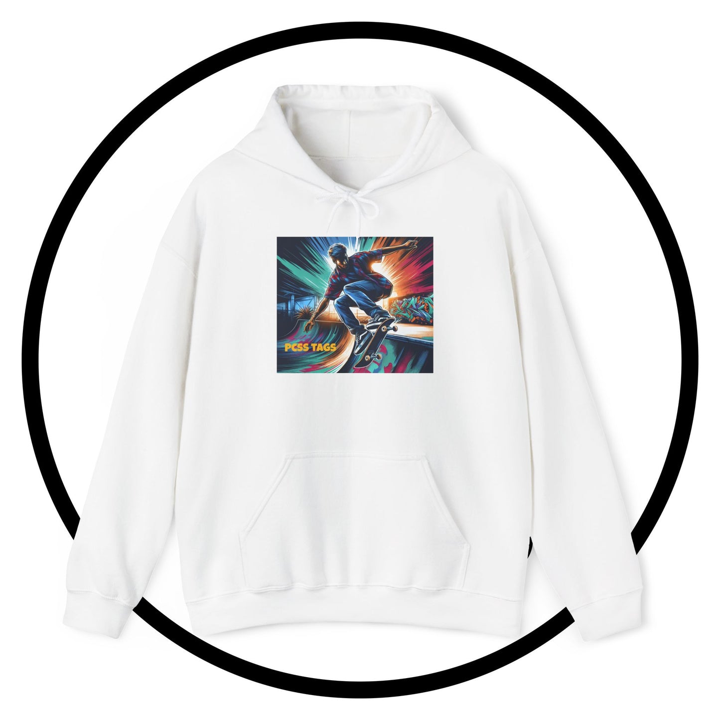 Skateboarder Vibes Hoodie