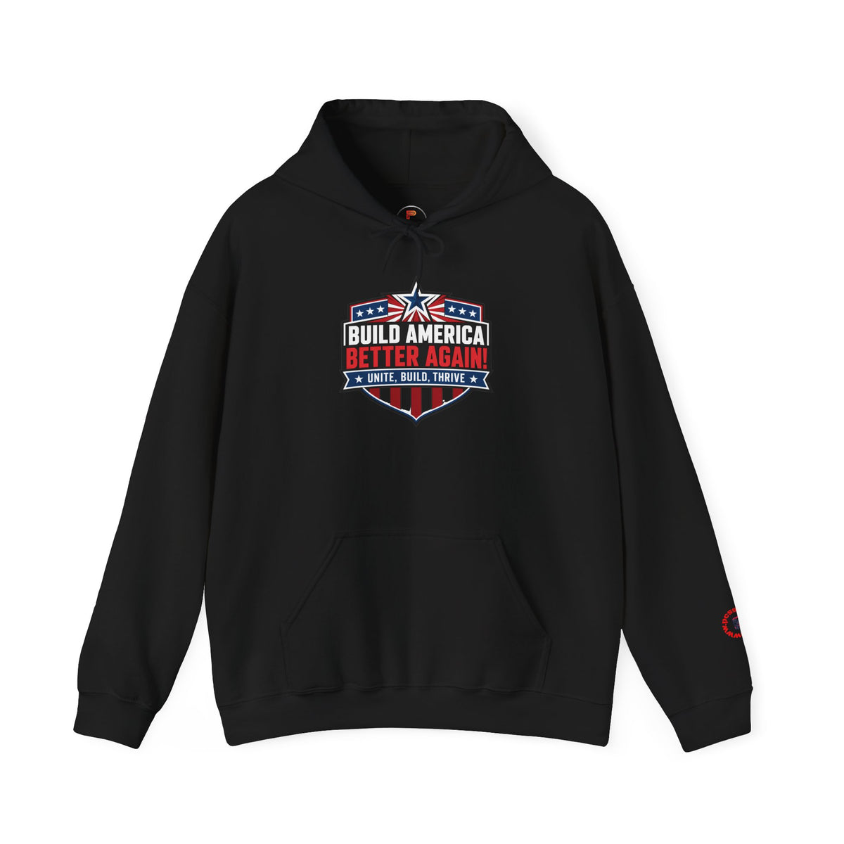 Build America Better Again Patriotic Hoodie