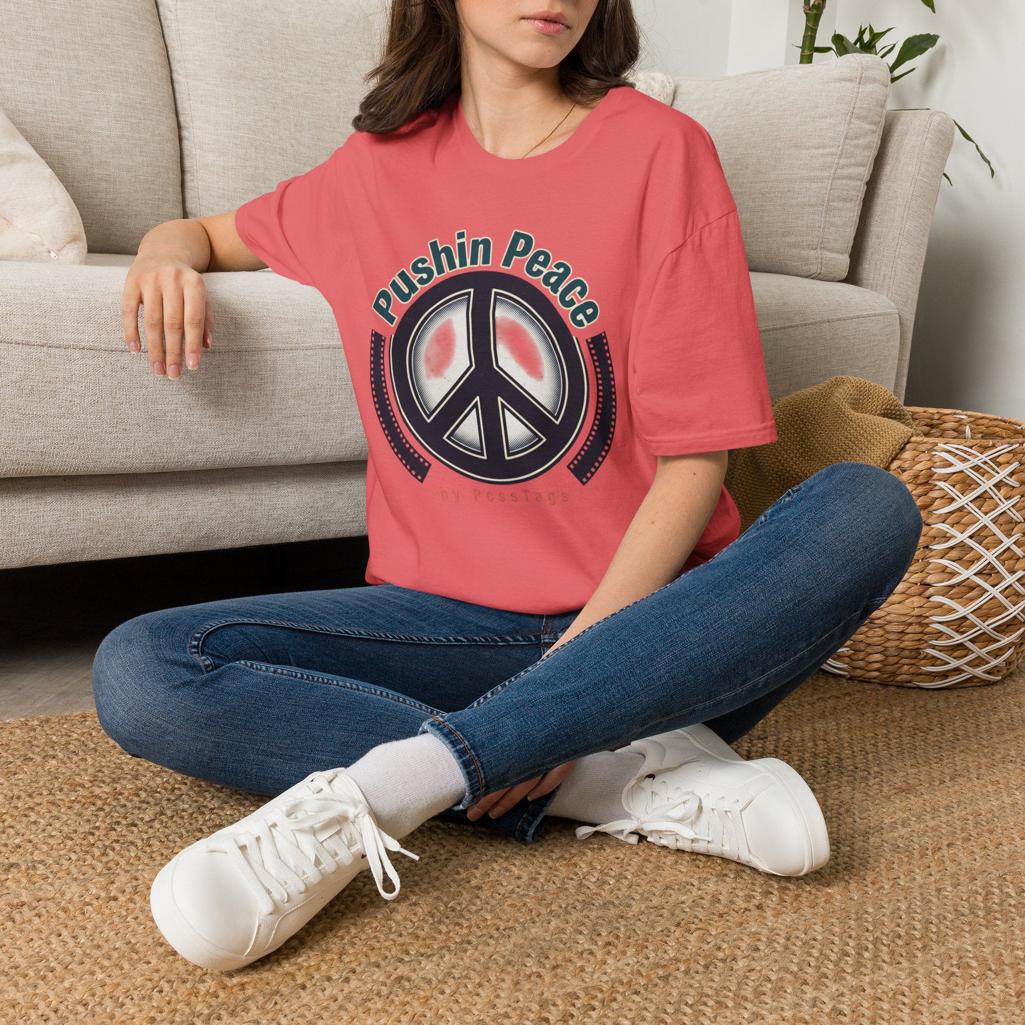Pushin Peace Vintage T-Shirt