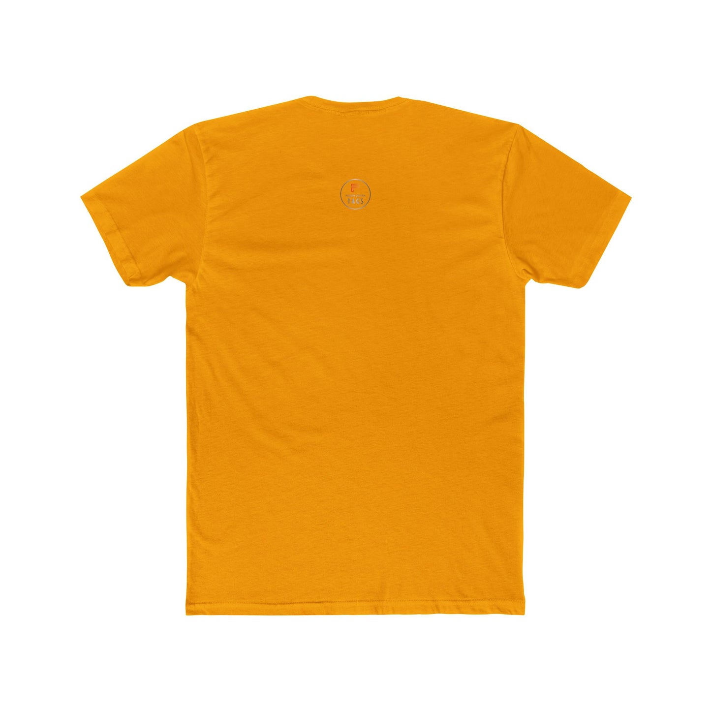 Men's Cotton Crew Tee featuring Pushin Cotton Tags Royalty Logo