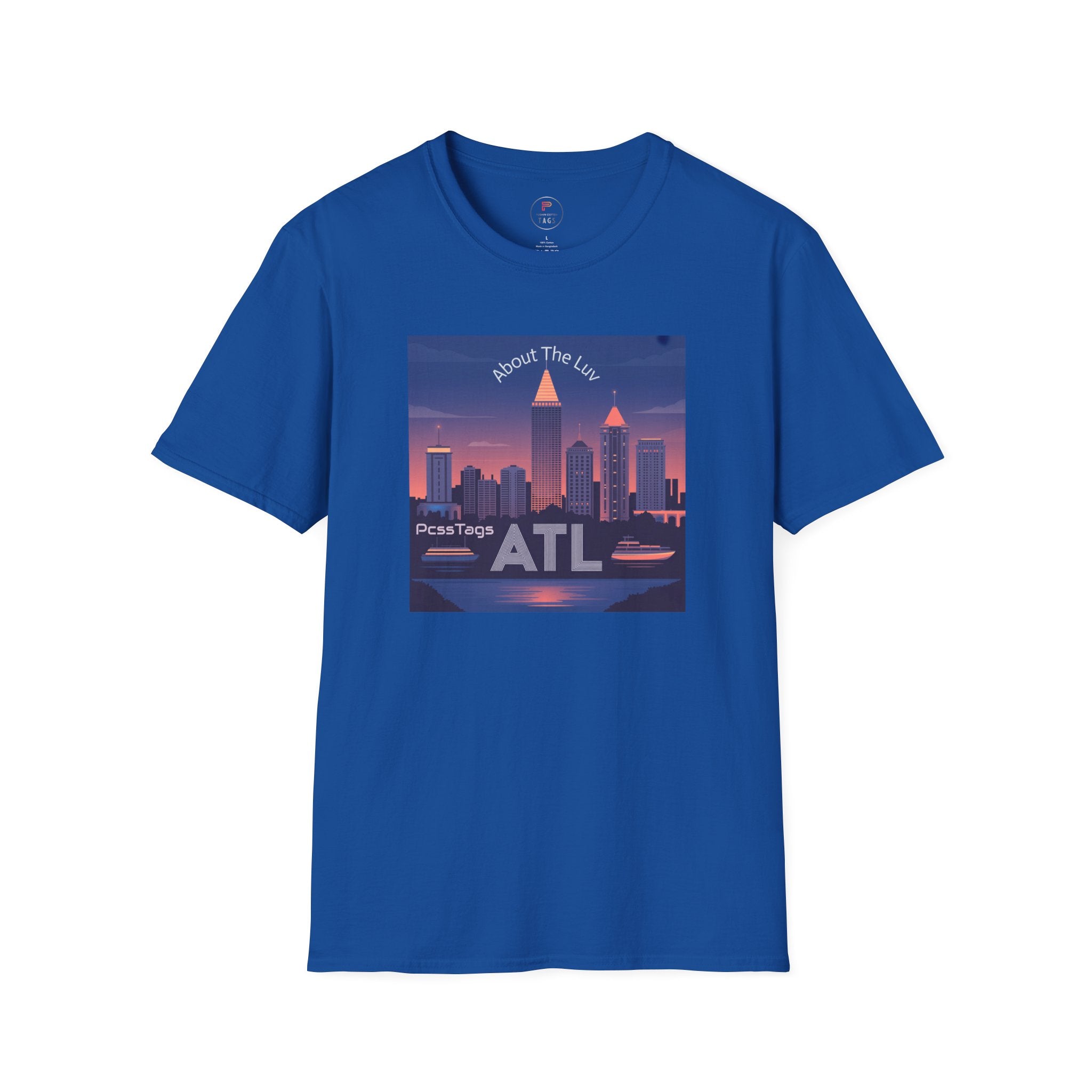 ATL Skyline T‑Shirt — 'About The Luv' Atlanta Cityscape Tee