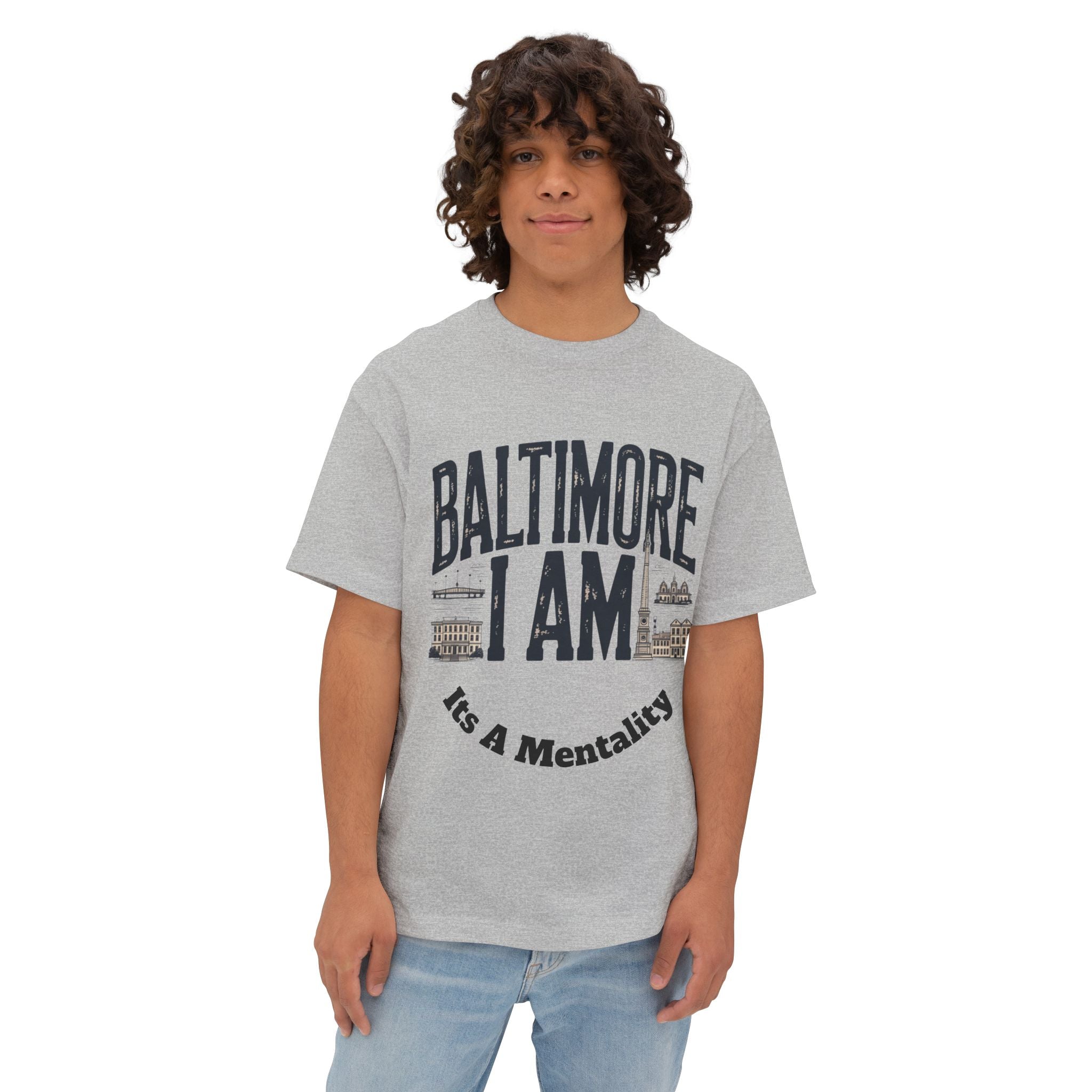 Baltimore I Am Unisex Oversized Tee, Trendy Graphic T-Shirt for City Lovers, Comfortable Casual Wear, Perfect Gift for Friends, Summer [...]