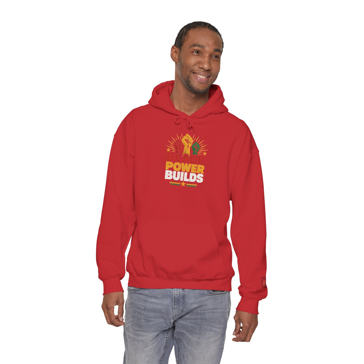Black Power Graphic Hoodie
