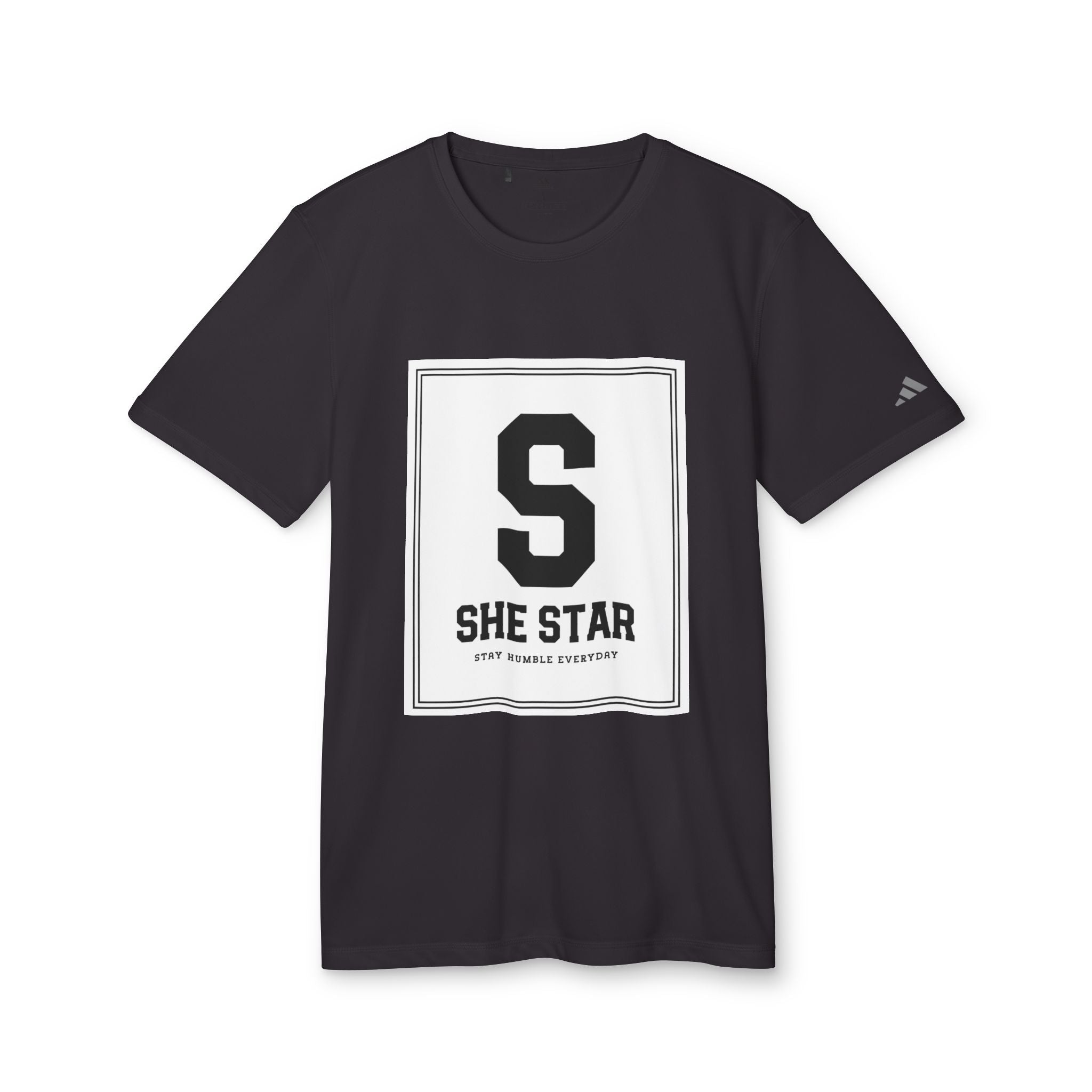 she star tags / adidas® Sport T-shirt