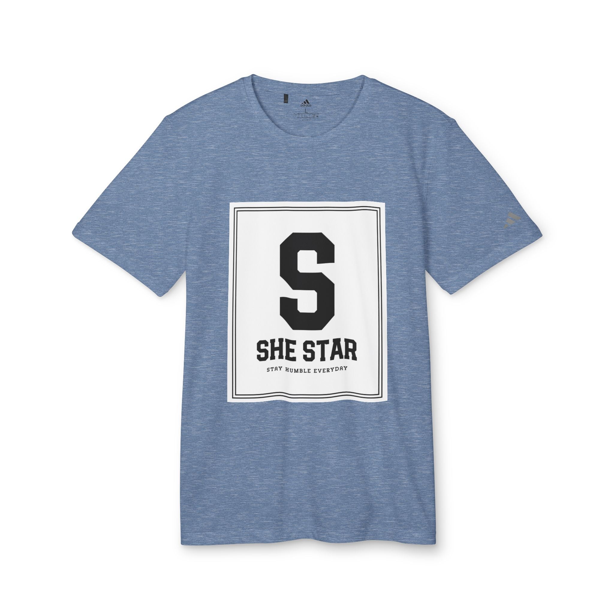 she star tags / adidas® Sport T-shirt