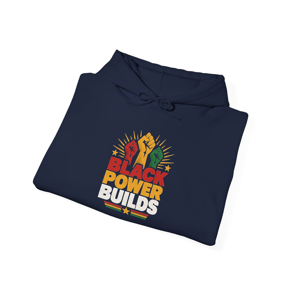 Black Power Graphic Hoodie
