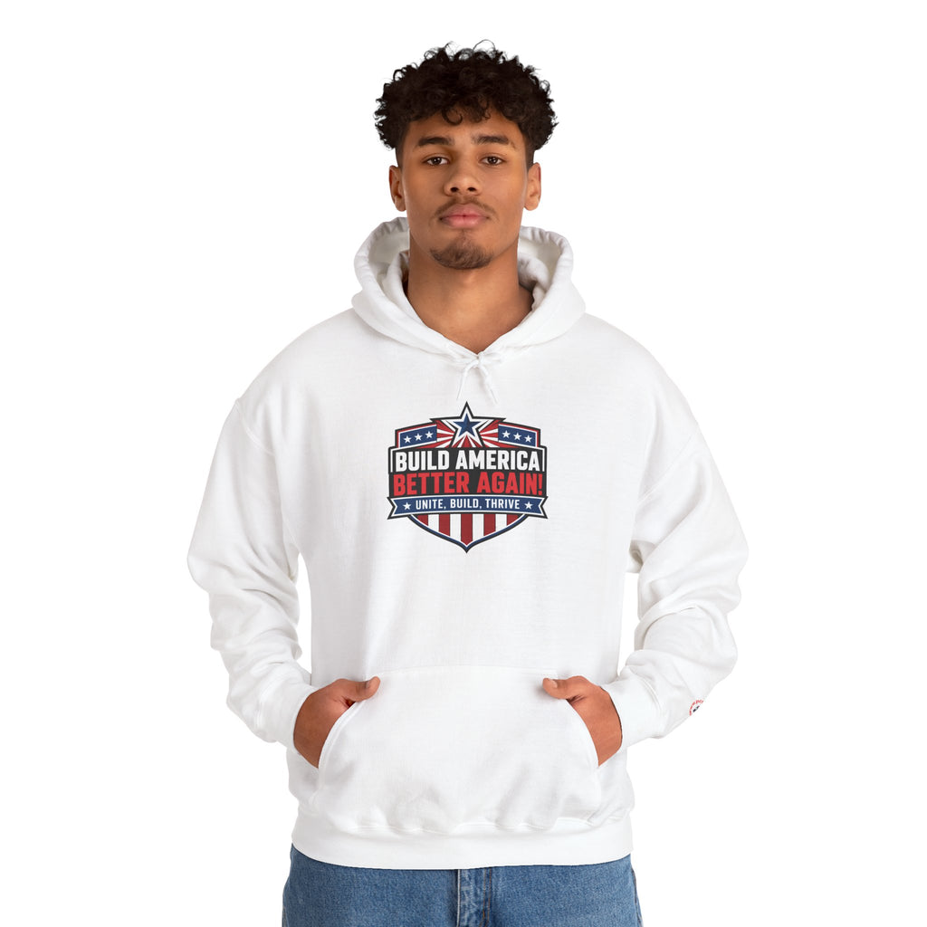 Build America Better Again Patriotic Hoodie