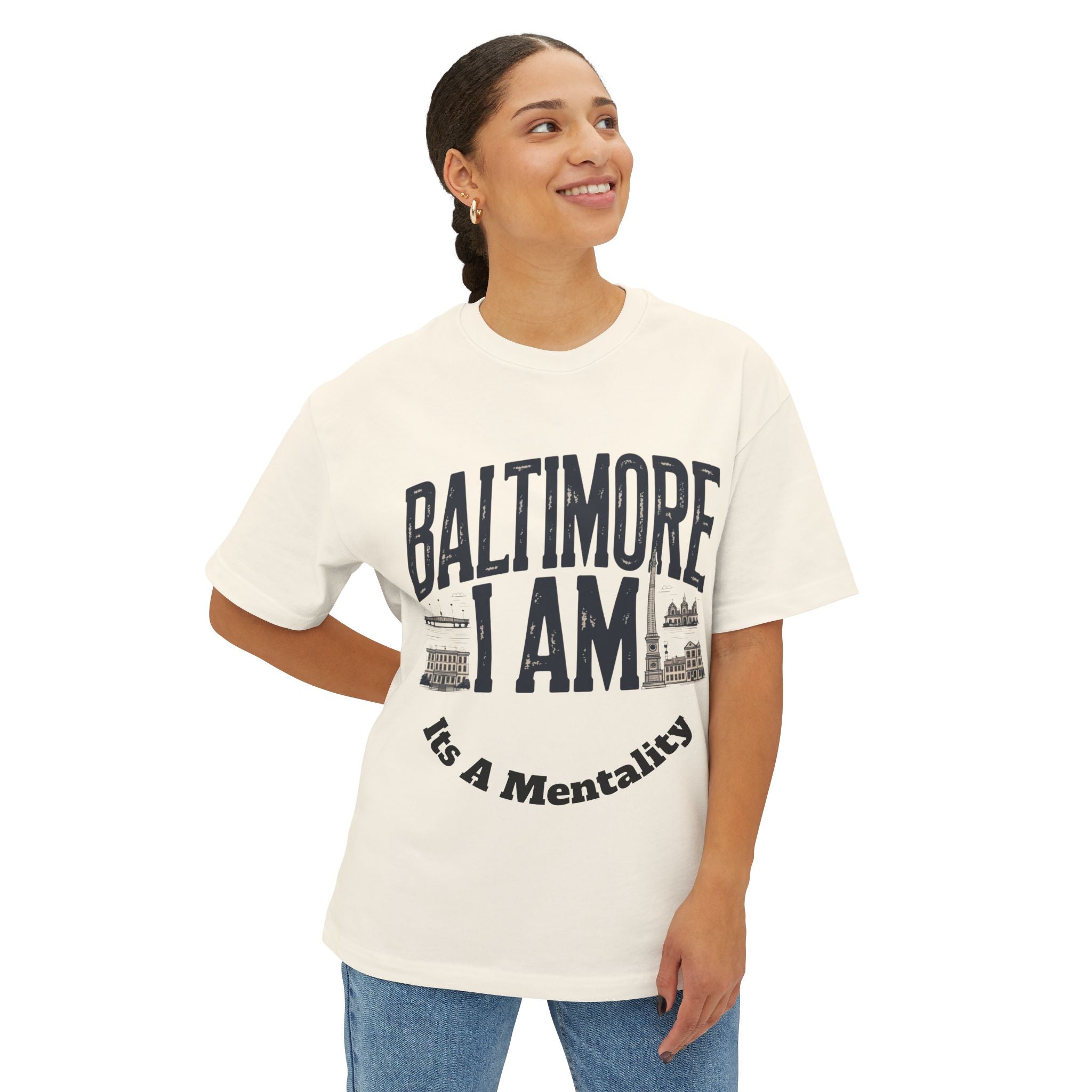 Baltimore I Am Unisex Oversized Tee, Trendy Graphic T-Shirt for City Lovers, Comfortable Casual Wear, Perfect Gift for Friends, Summer [...]