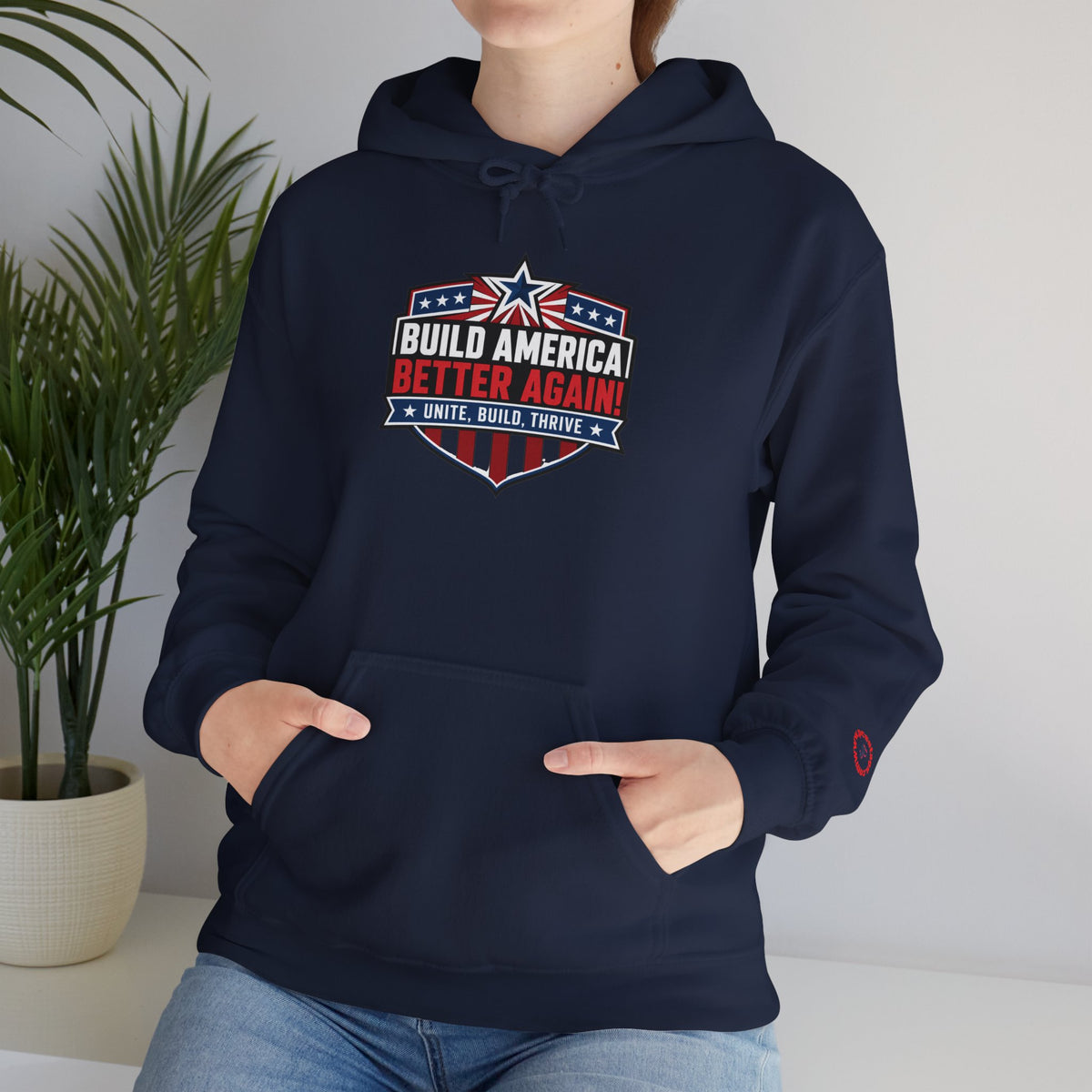 Build America Better Again Patriotic Hoodie