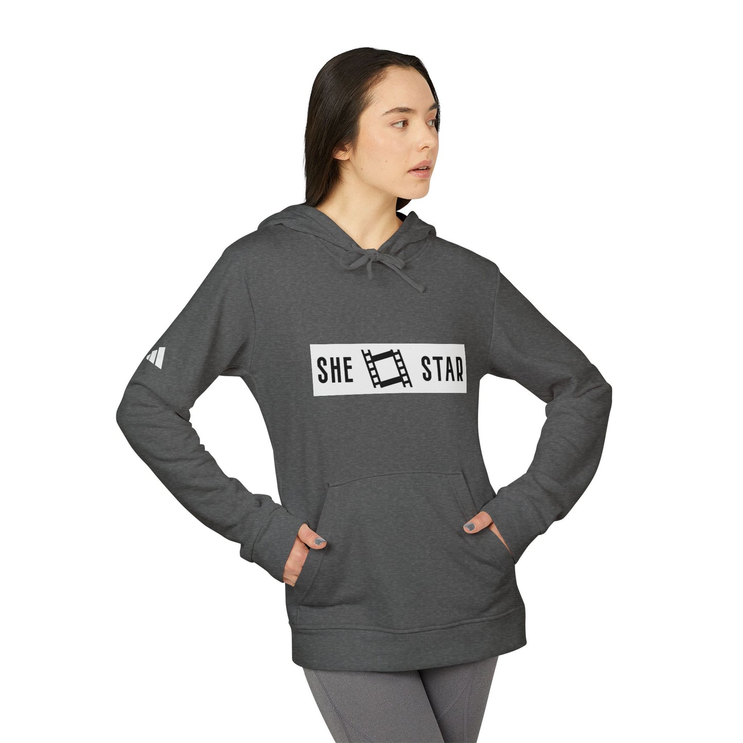 she star tags / adidas® Fleece Hoodie