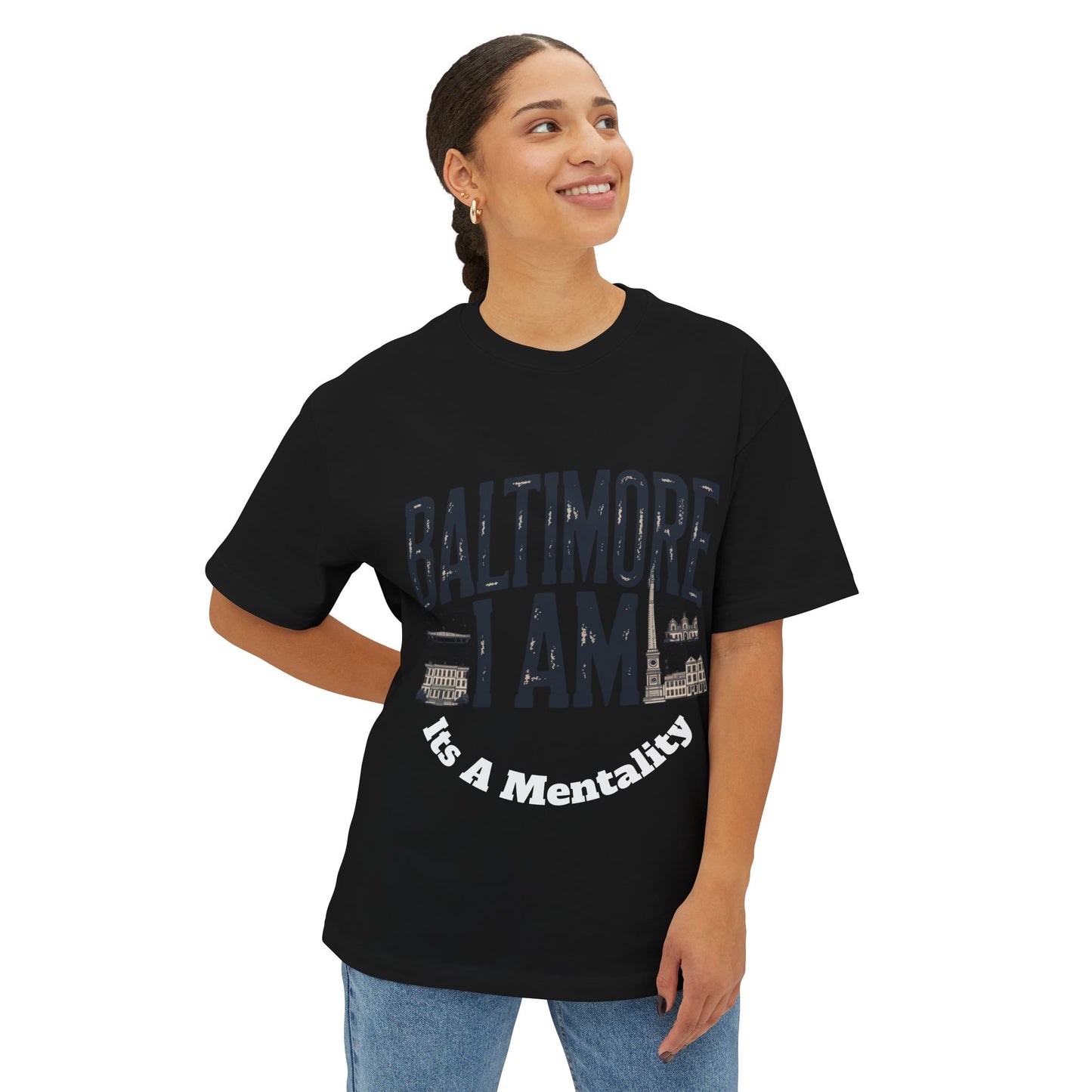 Baltimore I Am Unisex Oversized Tee, Trendy Graphic T-Shirt for City Lovers, Comfortable Casual Wear, Perfect Gift for Friends, Summer [...]