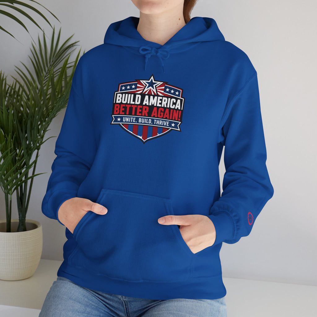 Build America Better Again Patriotic Hoodie