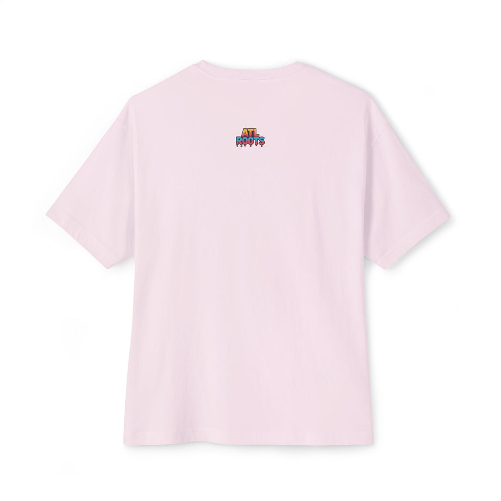 Colorful ATL Roots Oversized Boxy Tee, Streetwear Shirt, Gift for Atlanta Lovers, Casual Summer Top, Urban Fashion Tee, Unisex Graphic Tee