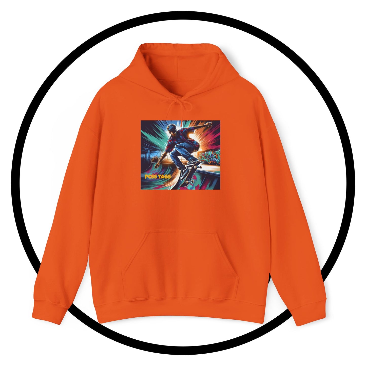 Skateboarder Vibes Hoodie