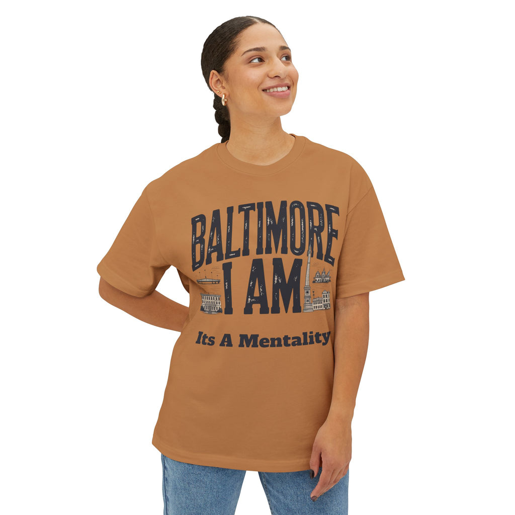 Baltimore I Am Unisex Oversized Tee, Trendy Graphic T-Shirt for City Lovers, Comfortable Casual Wear, Perfect Gift for Friends, Summer [...]