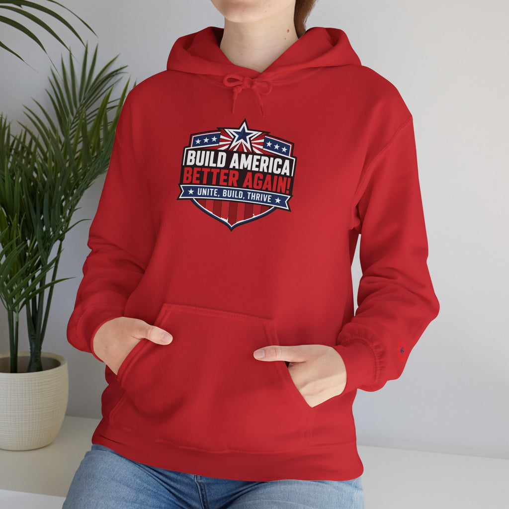 Build America Better Again Patriotic Hoodie