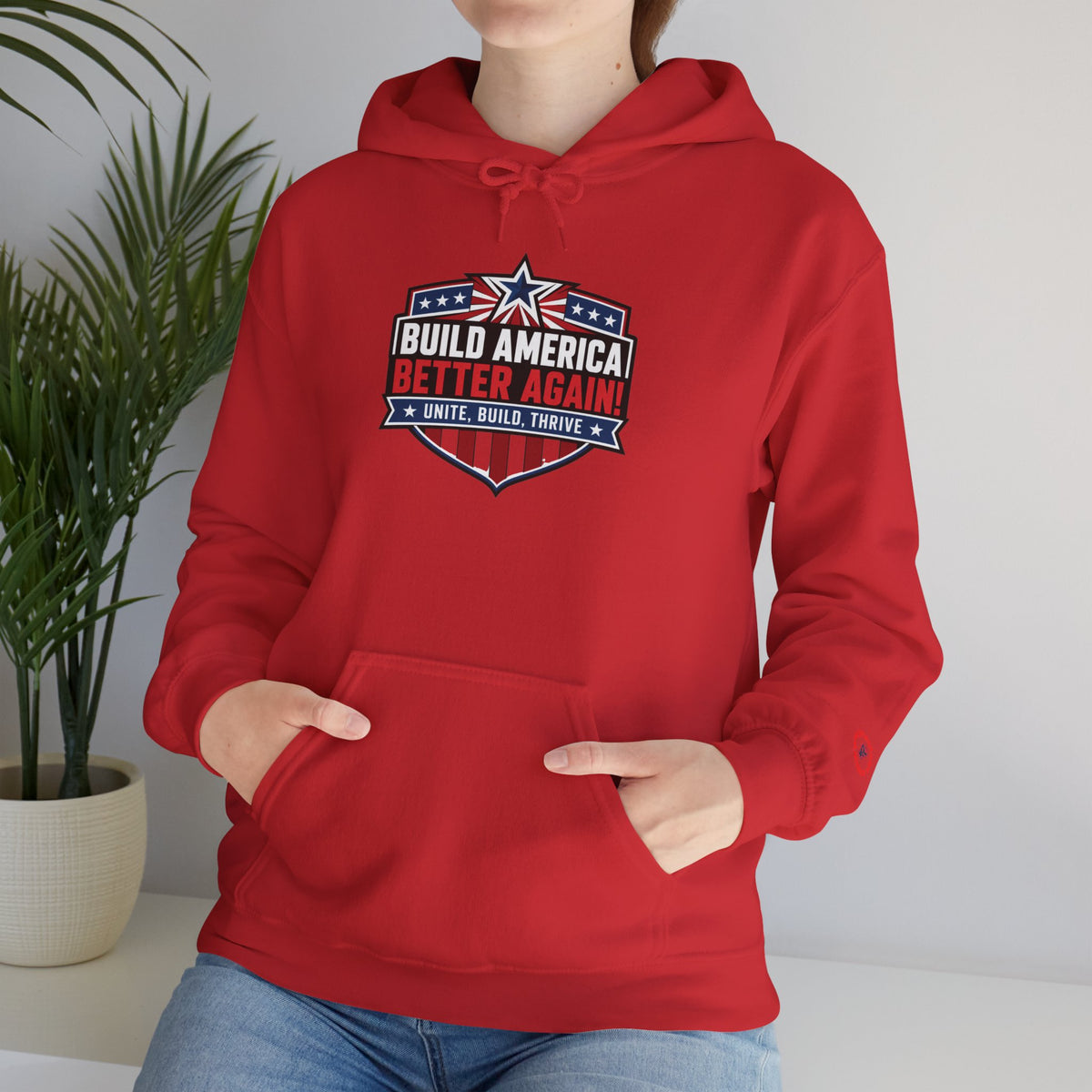 Build America Better Again Patriotic Hoodie