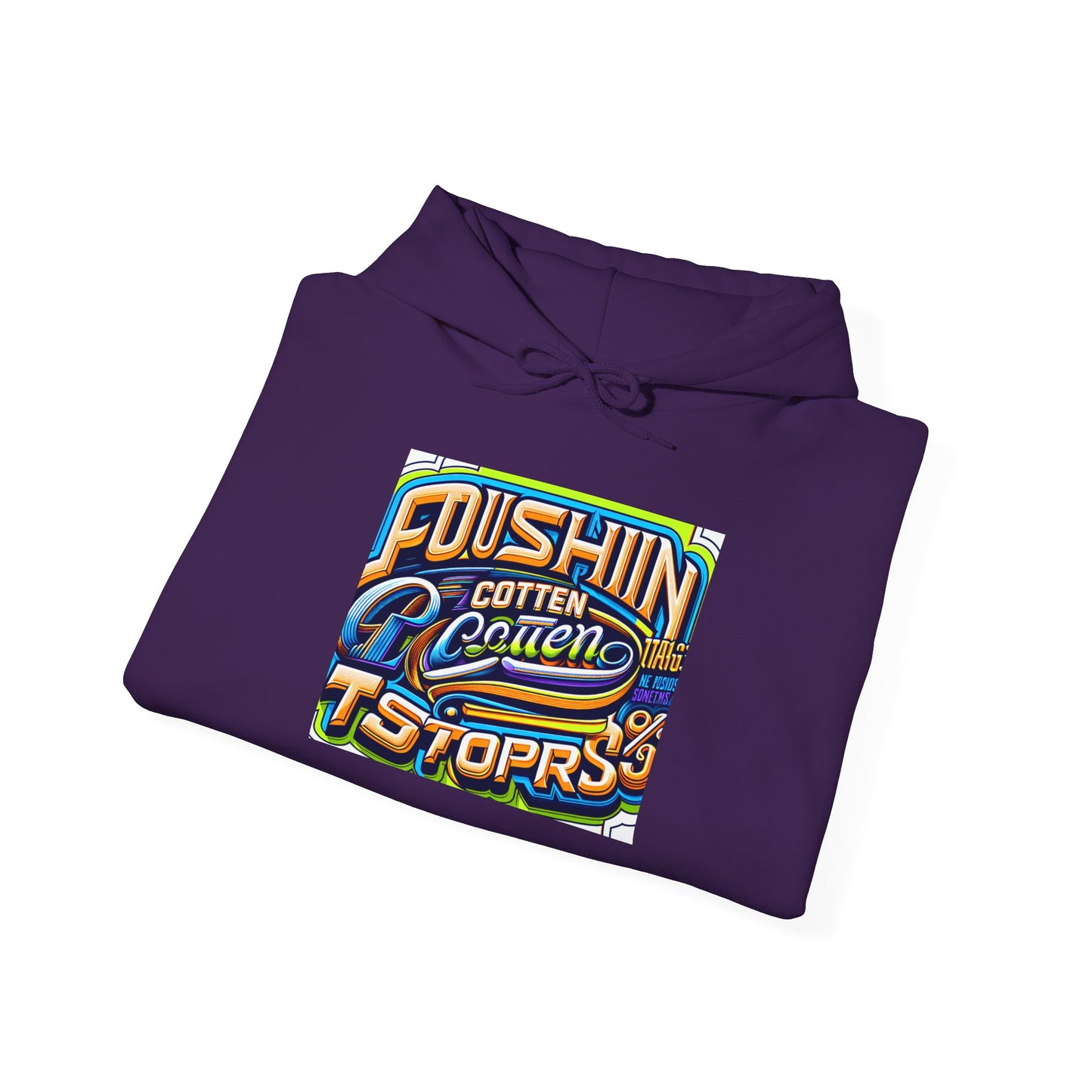 Vibrant Retro Graphic Unisex Hoodie - Perfect for Streetwear and Casual Outings