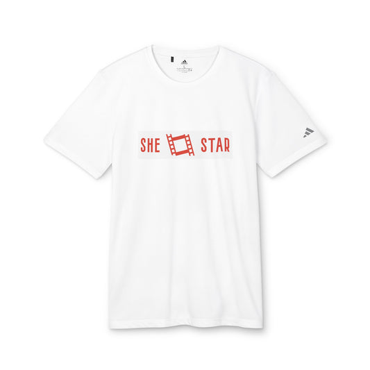 she star tags / adidas® Sport T-shirt